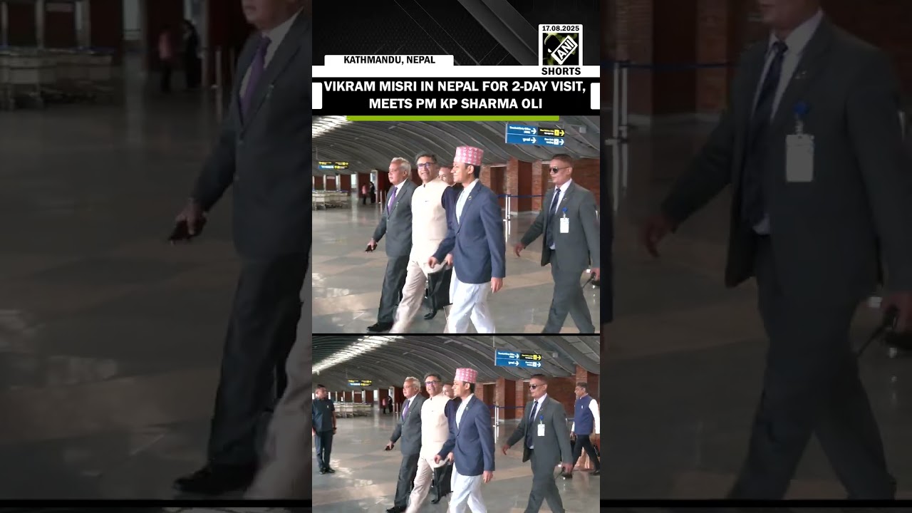 Indian Foreign Secretary Vikram Misri Arrives In Kathmandu For 2-Day Visit, Meets PM KP Sharma Oli