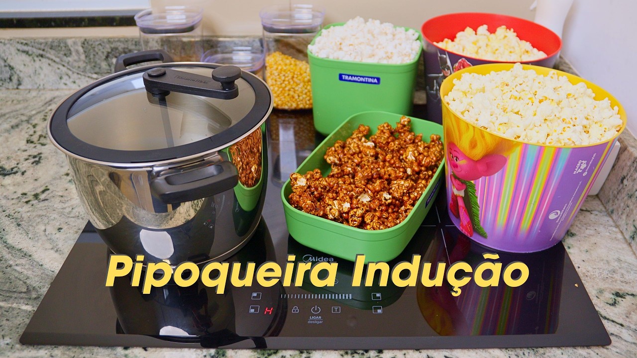 Pipoqueira para Cooktop de Indu&ccedil;&atilde;o &eacute; boa?