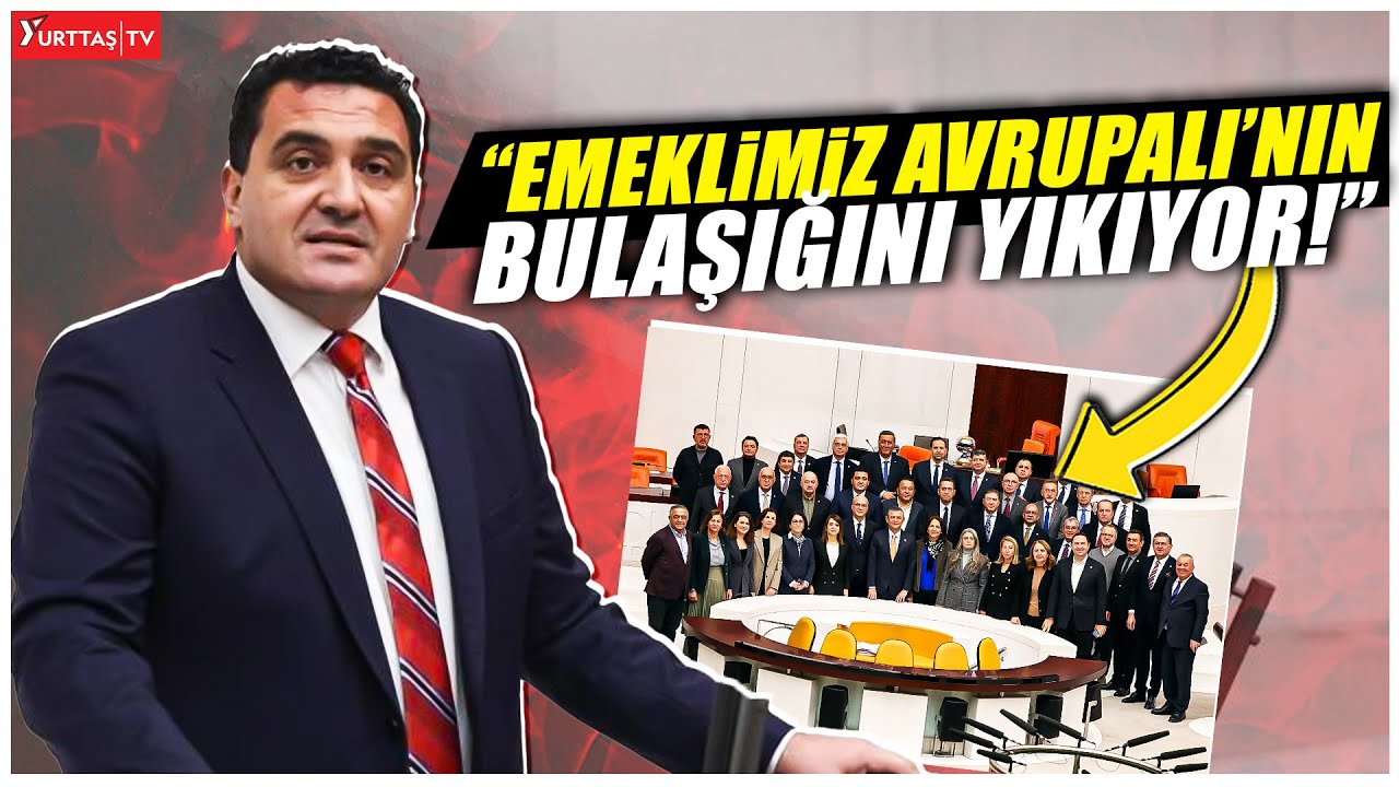 “BİZİM EMEKLİMİZ AVRUPALI EMEKLİNİN BULAŞIĞINI YIKIYOR” Ulaş Karasu'dan emekli maaşı isyanı!