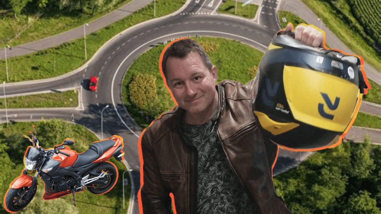 Les giratoires en moto
