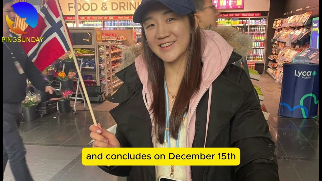 Chen Meng is very happy at Waldner Cup 2024