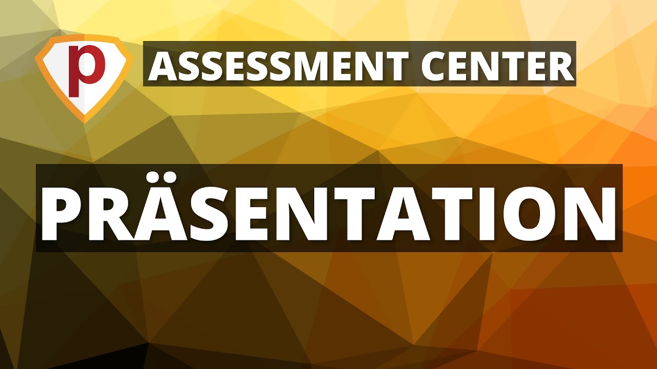 Präsentation im Assessment Center - Einfach erklärt | Plakos