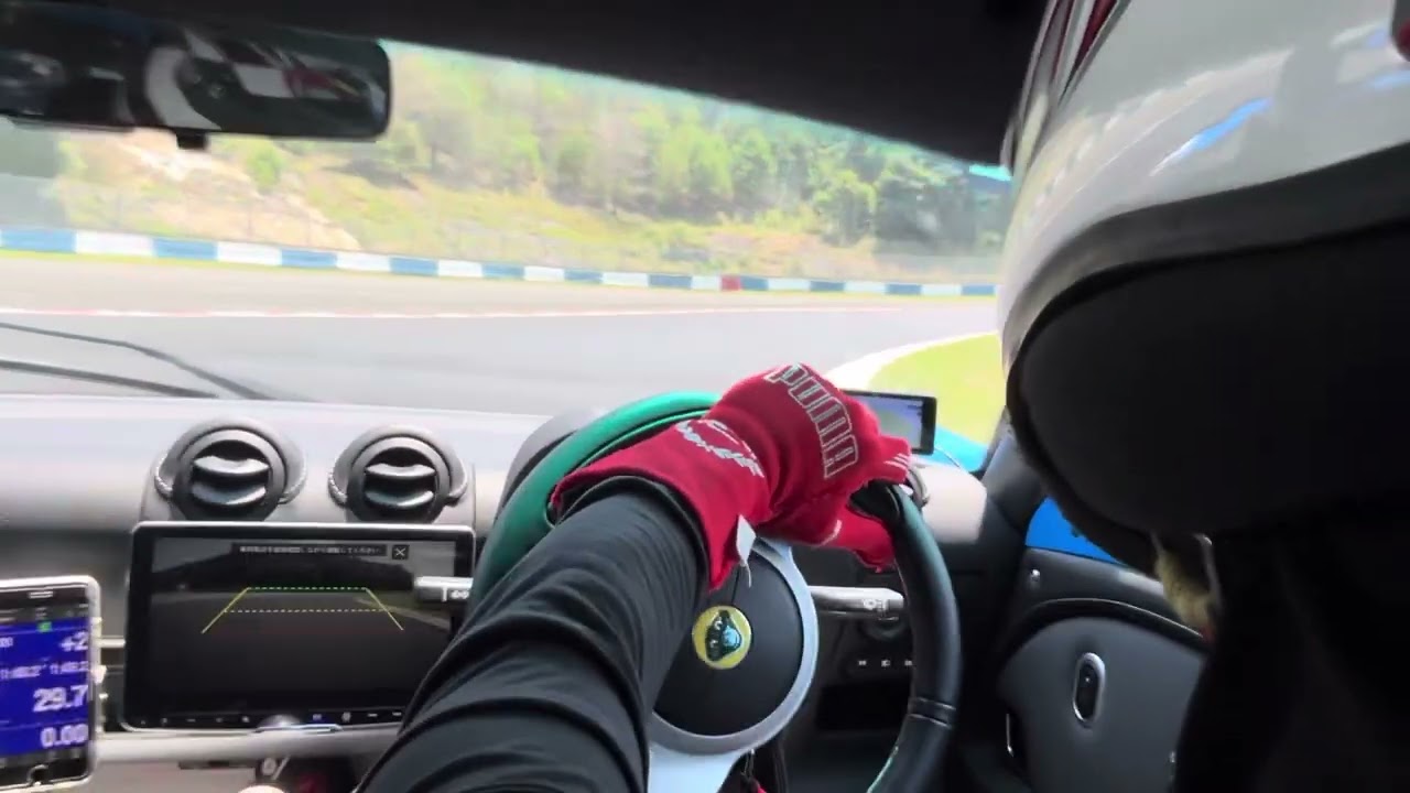 EXIGE 350 岡山国際サーキット(初) 1分48秒5
