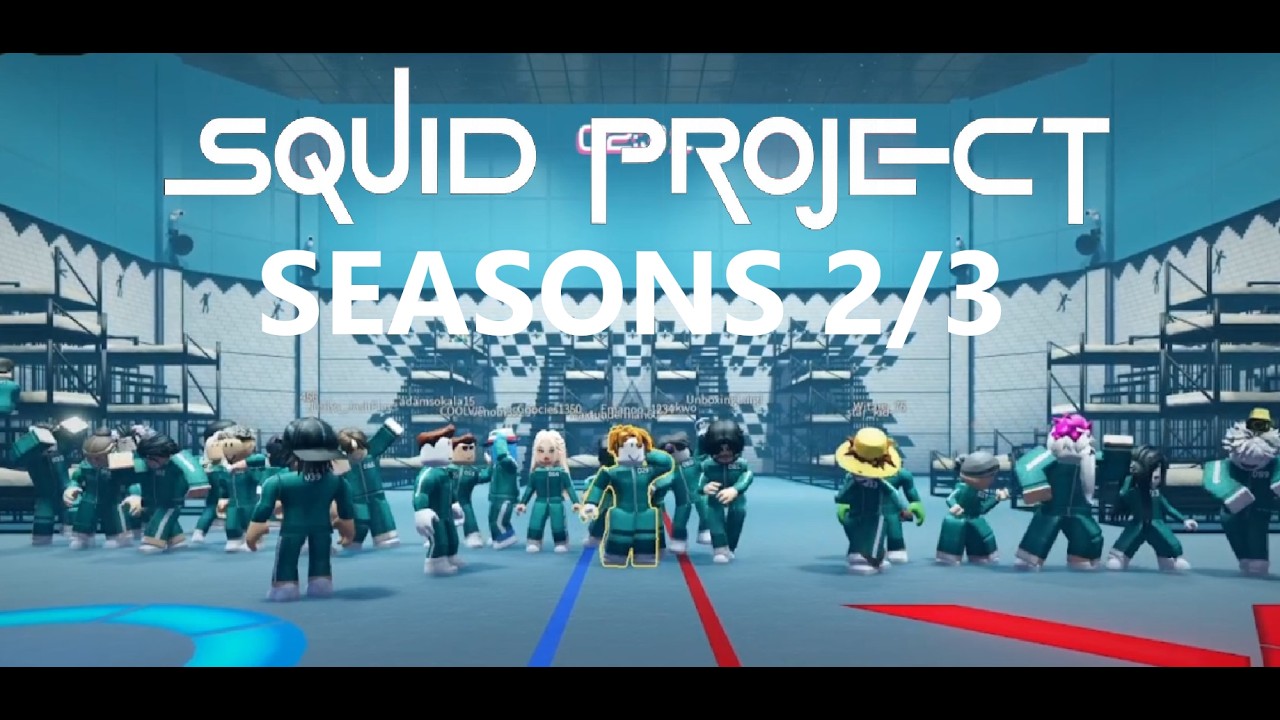 Squid Project Seasons 2/3 Gameplay full walkthrough (no commentary)
