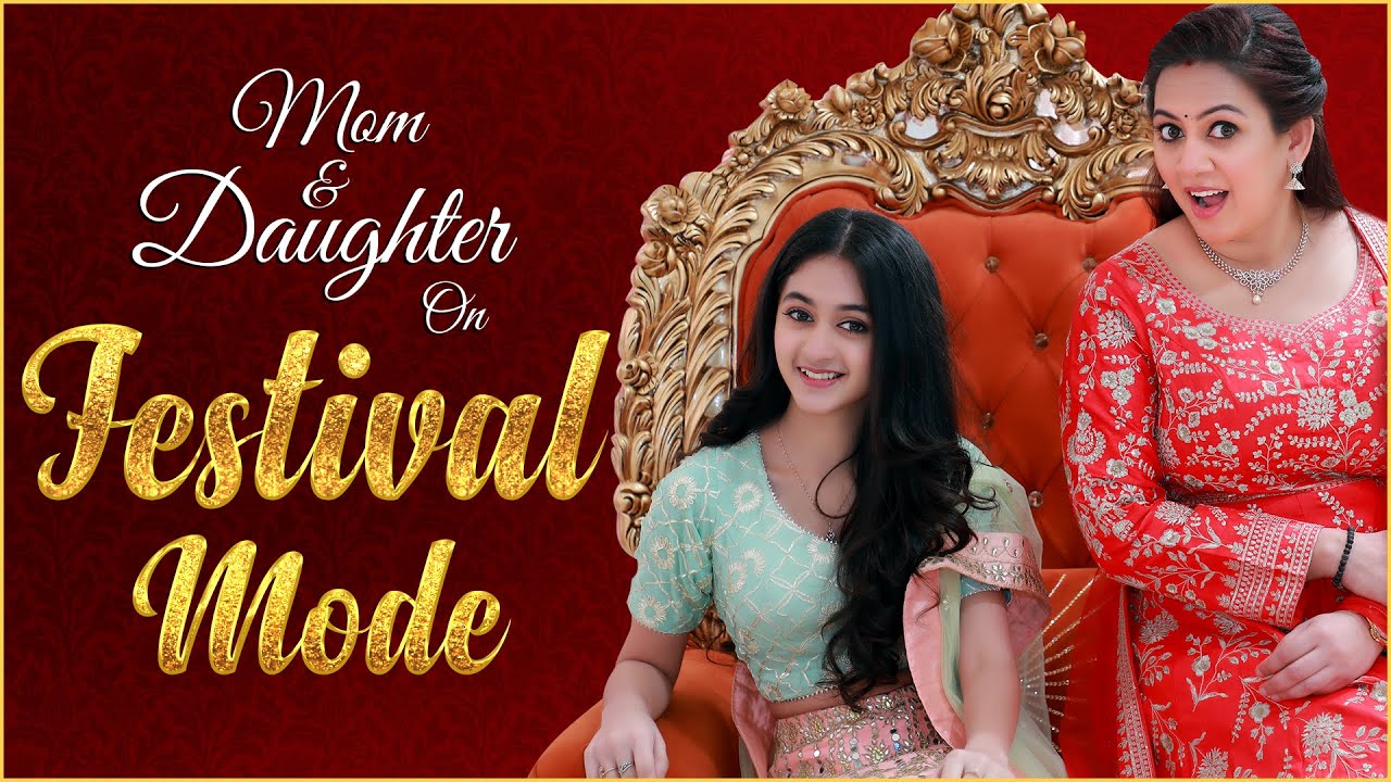 VJ Archana & Zaara Festival Shopping - #THEPRIDESHOP