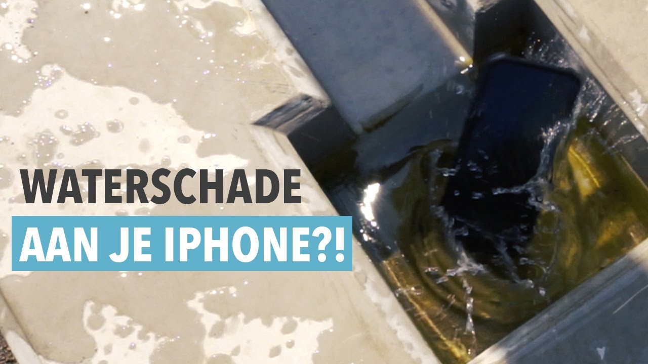 Is een iPhone met Waterschade te repareren?
