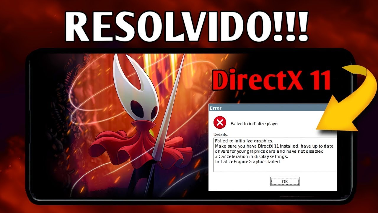RESOLVA AGORA! Erro DirectX 11 no Silksong | Gamehub e Winlator #Silksong #DirectX11 #Winlator