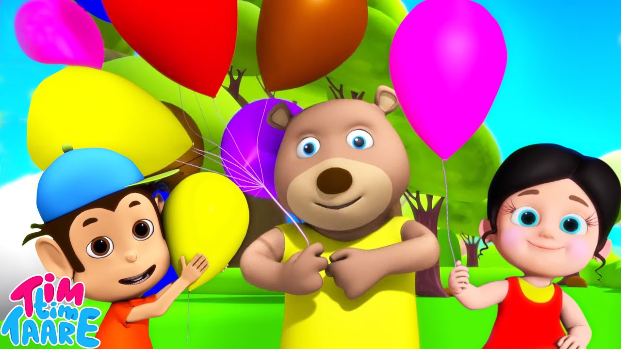 Gubbare Wala, गुब्बारे वाला, Hindi Song for Kids