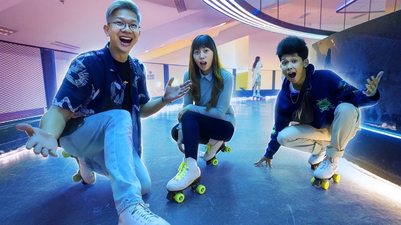 YUDIST MAIN SEPATU RODA!! SUSAH BANGET, JATUH BANGUN KEPLESET!!