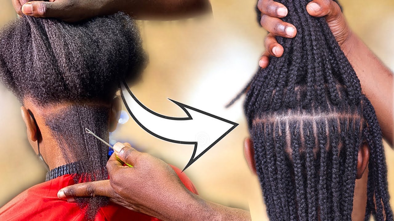 NO DREADLOCKS ANYMORE!!  This Hairstyle Lasts The Same As TEMPORARY DREADLOCKS.