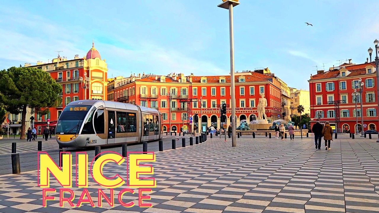 A typical weekday in Nice in winter. French Riiera Life
