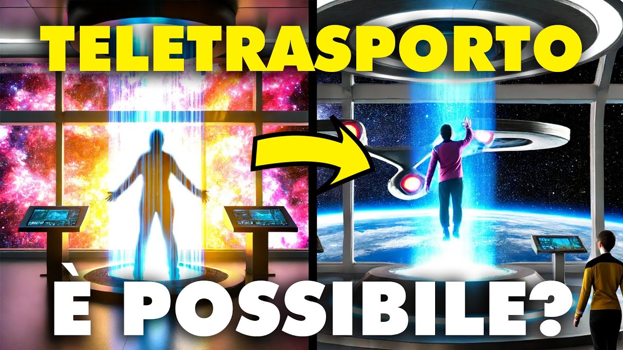 Come funziona il TELETRASPORTO di STAR TREK? (spiegazione scientifica)