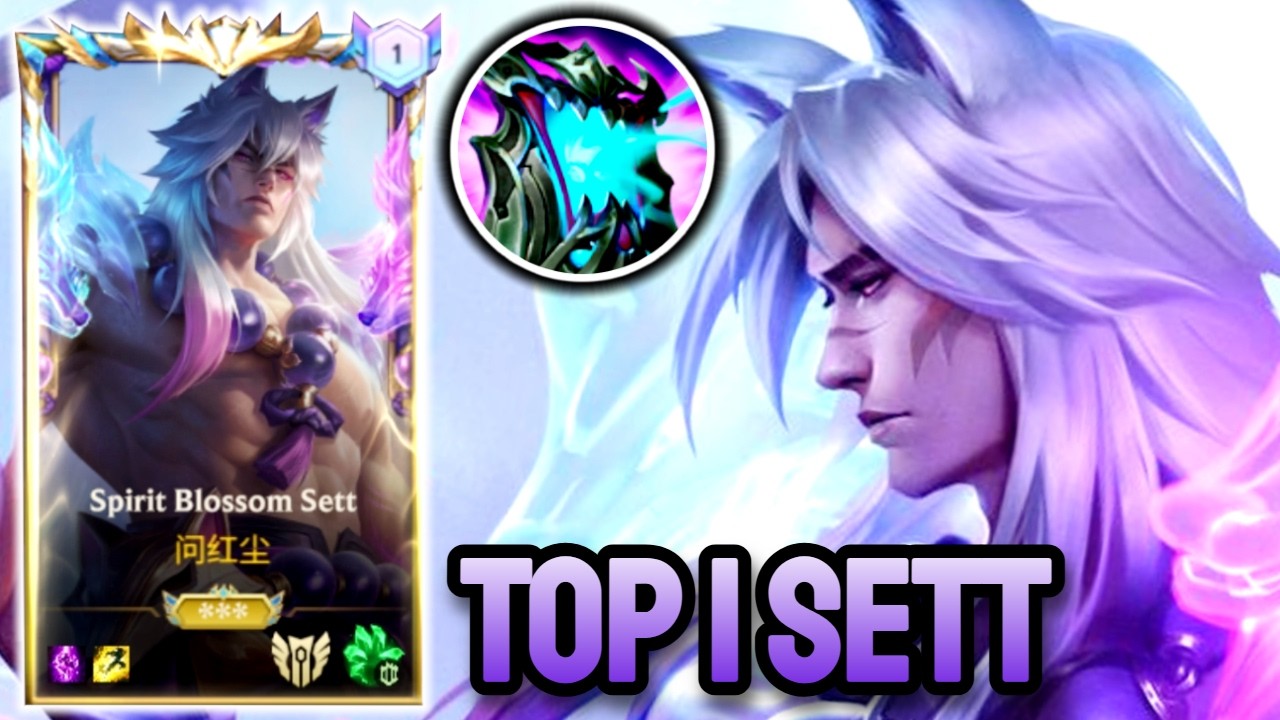 WILD RIFT SETT QUADRAKILL - TOP 1 SETT GAMEPLAY - SOVEREIGN RANKED