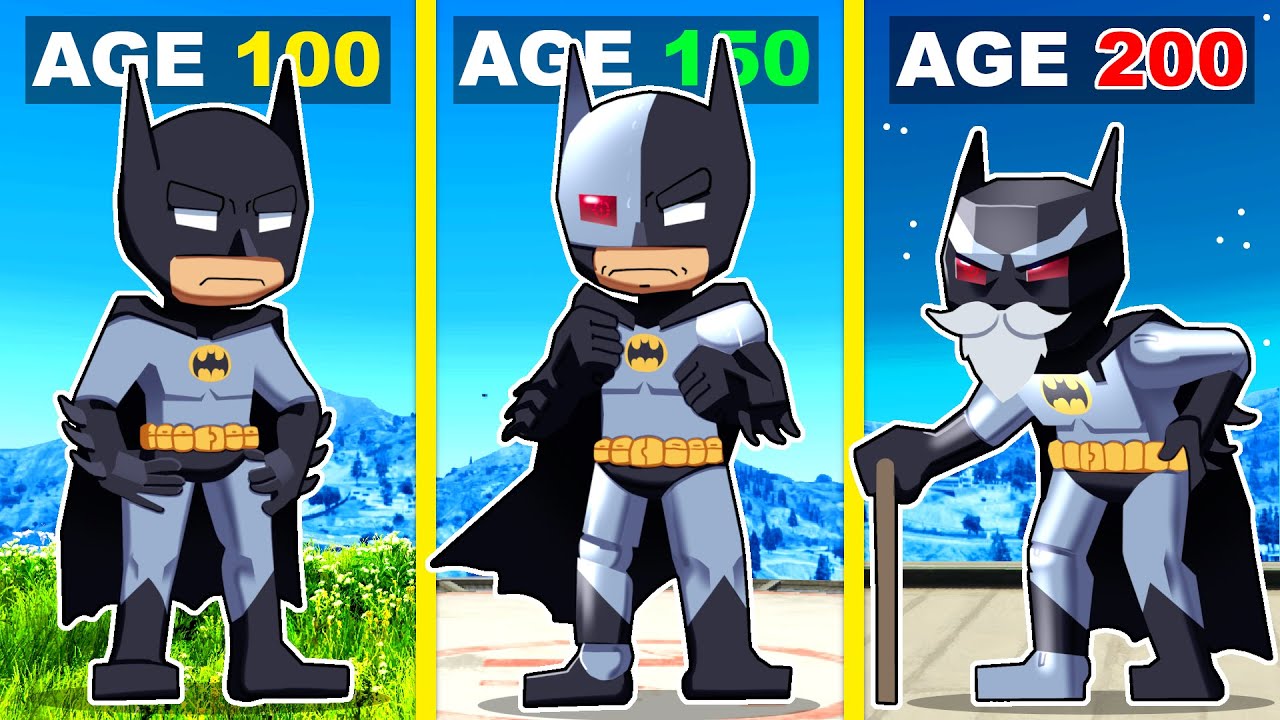 Surviving 200 Years As BATMAN In GTA 5!