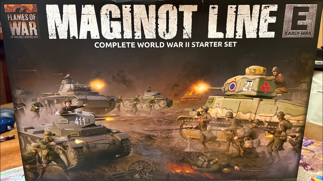REVIEW - Flames of War Maginot Line Starter Set