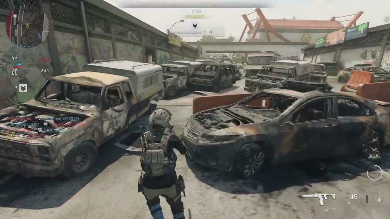Border Crossing 86 Kill Hardpoint Carry w/ Fennec 45 | Modern Warfare 2 3rd Person Gameplay