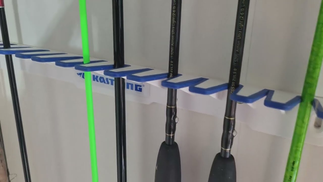 KastKing White Patented V15 Vertical Fishing Rod Holder Review, PERFECT fit for my needs