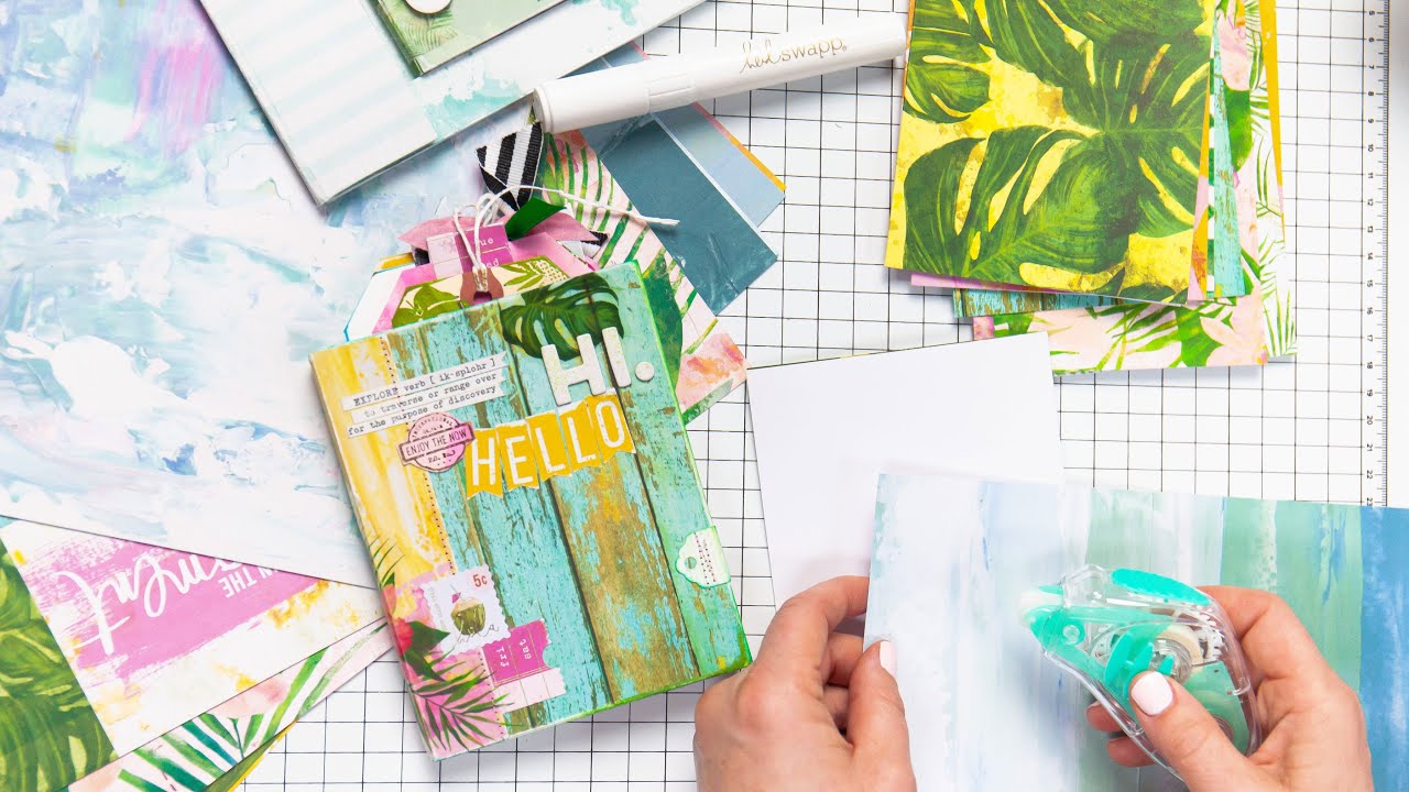 Heidi Swapp Shows the Easiest Way To Create a Custom Mini Album