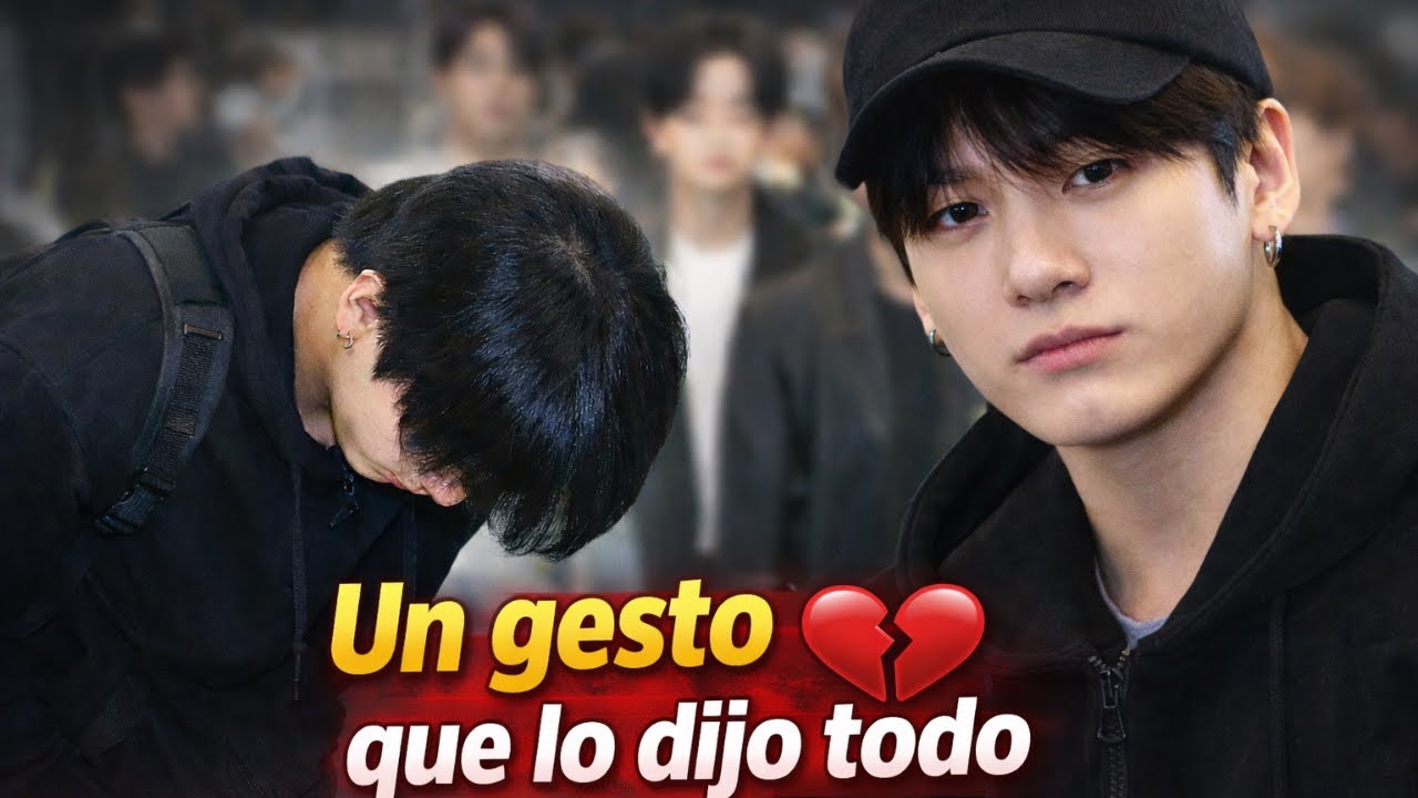 Nadie esperaba esto de JUNGKOOK en el aeropuerto