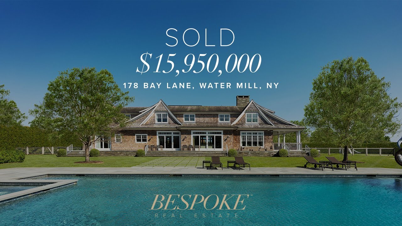 Spectacular $15,950,000 Water Mill Estate