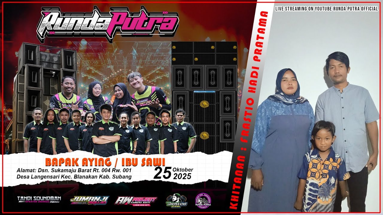 🔴 LIVE RUNDA PUTRA EDISI Dsn. SUKAMAJU BARAT DS. LANGENSARI KAB. SUBANG - 25 OKTOBER 2025
