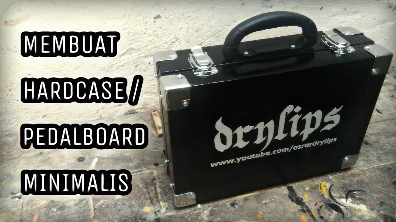 Membuat Hardcase / Pedalboard Minimalis
