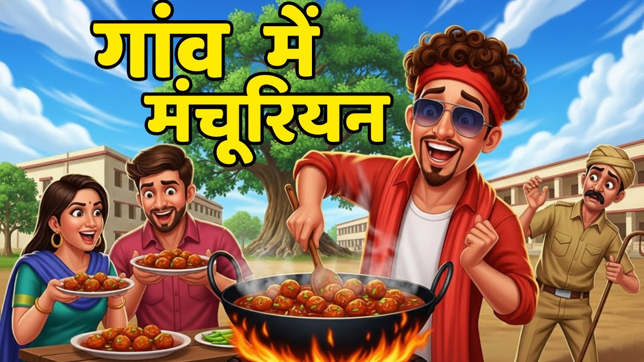 लालची मंचूरियन वाला  LALCHI MANCHURIAN WALA | HINDI KAHANIYA CARTOON STORY | HINDI STORIES | KAHANI
