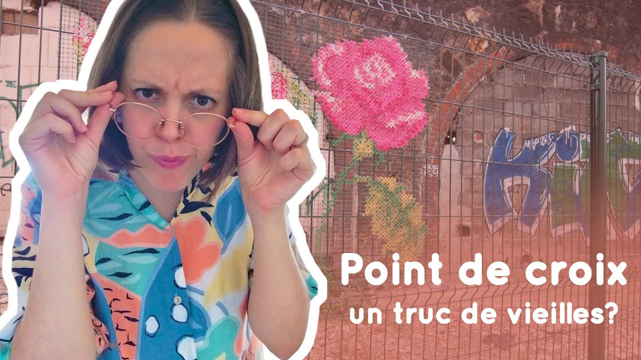 Le point de croix dans l'art contemporain