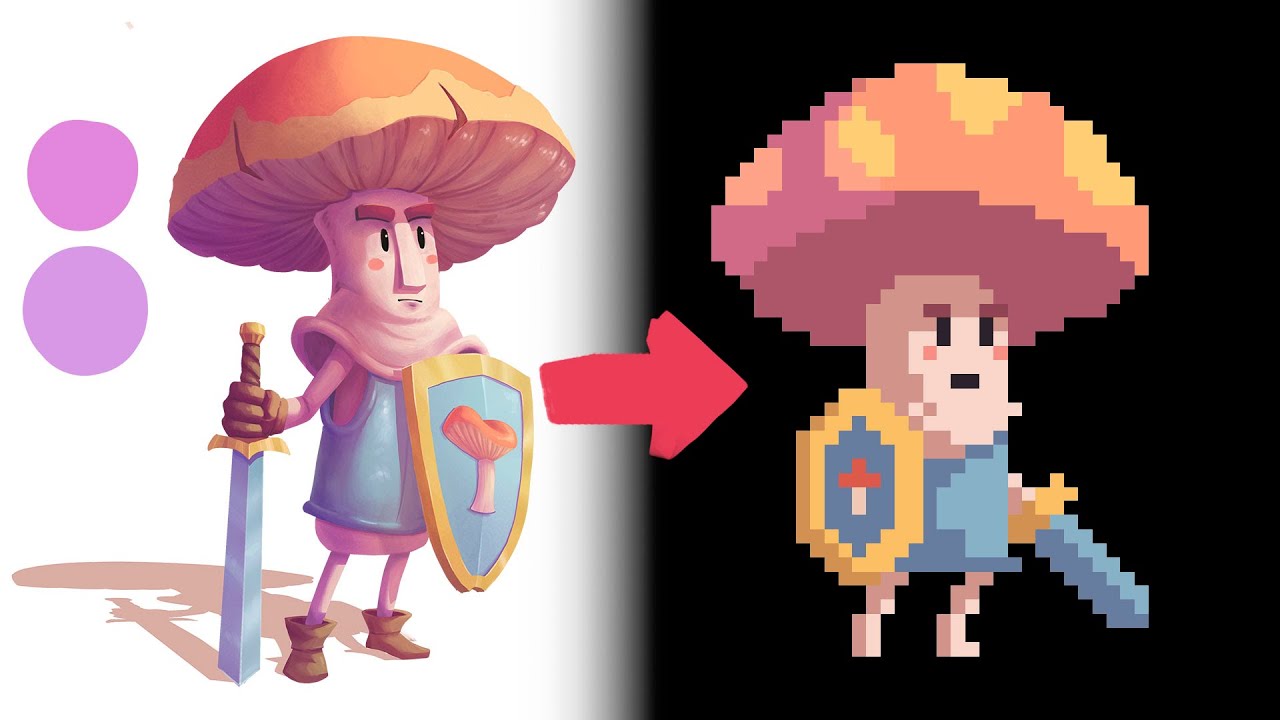 ▶️ Crea PERSONAJES en PIXEL ART 👾 SPRITES, método sencillo y profesional