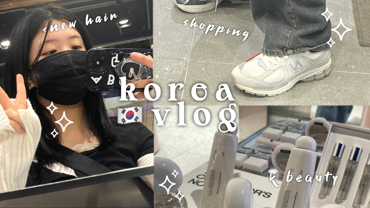 KOREA VLOG 🇰🇷 seoul & busan, shopping, eating food & korean beauty haul