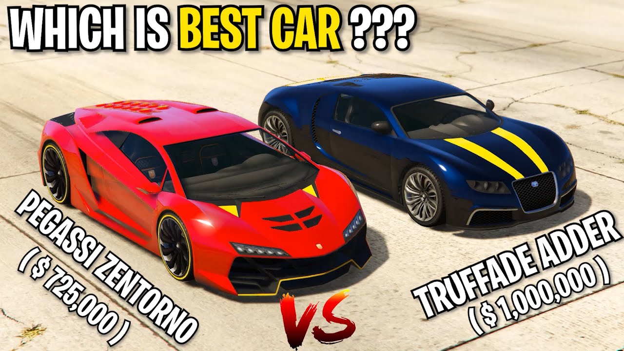 PEGASSI ZENTORNO VS TRUFFADE ADDER | WHICH IS BEST CAR | GTA 5 ONLINE