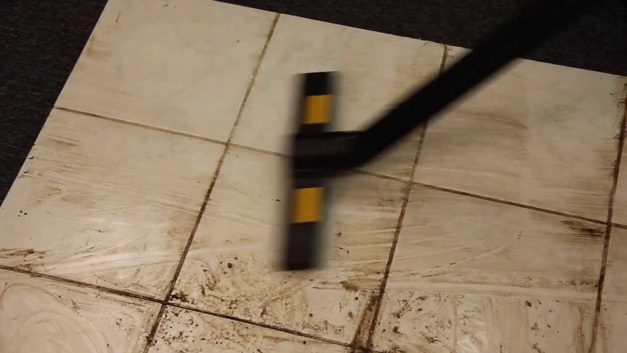 Grout and Tile Steam Cleaning with Daimer Tile Steam Cleaner Machine