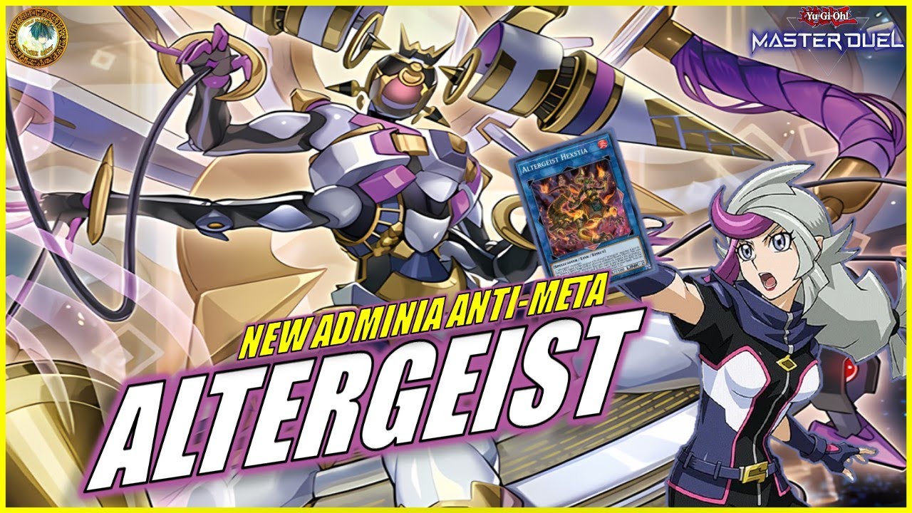 ALTERGEIST ADMINIA ANTI-META ⛔ STOP Supreme King Pendulum Deck Combination [Yu-Gi-Oh! MASTER DUEL]