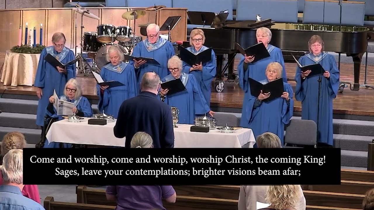 Angels From the Realms of Glory (with lyrics)