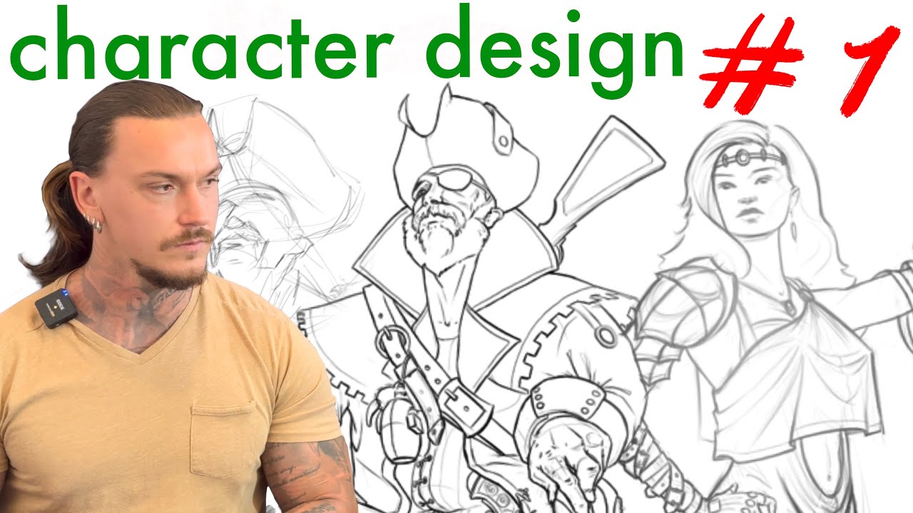 ROAD TO CHARACTER DESIGN #1 le Coquis d’imagination.