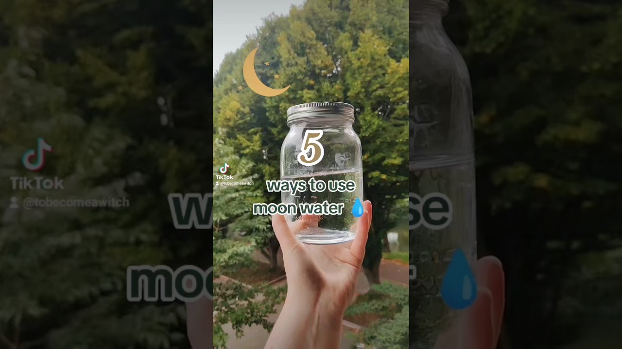 5 ways to use Moon Water 🌙💧