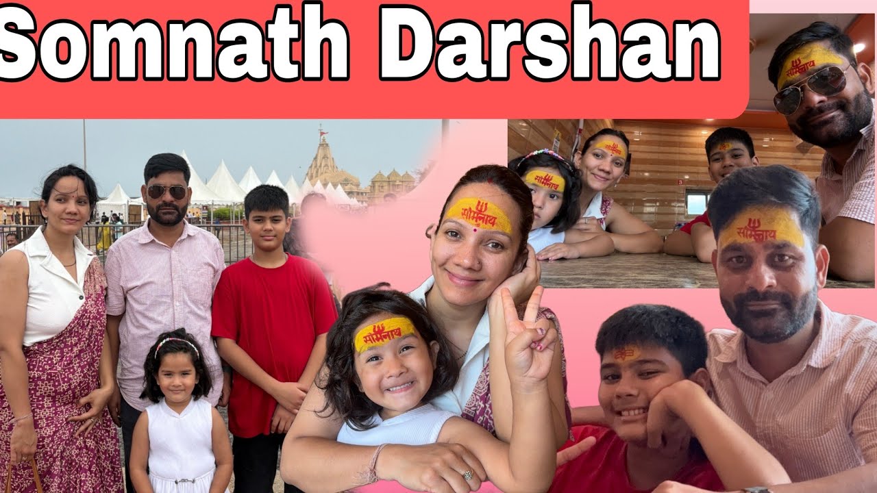 Somnath Darshan!!Gujarat Mandir!!