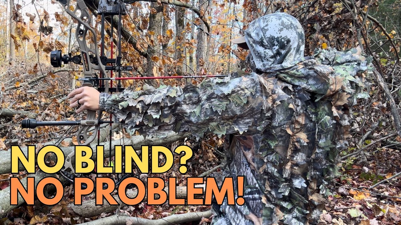 Bowhunting Whitetail Deer on the Ground (NO BLIND!)