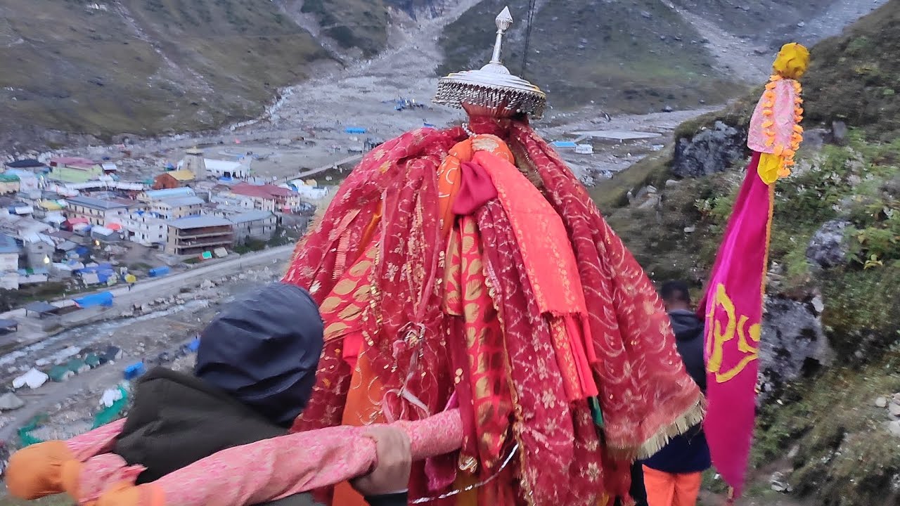 माँ ज्वाला रथ डोली पहुँची गौरीकुंड से केदारनाथ धाम ।। जय माँ ज्वाला।। जय माँ अनुसूया #kedarnath