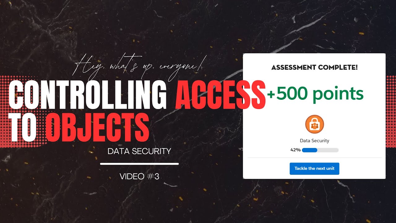 Control Access to Objects | Data Security Module Salesforce Trailhead Complete Guide