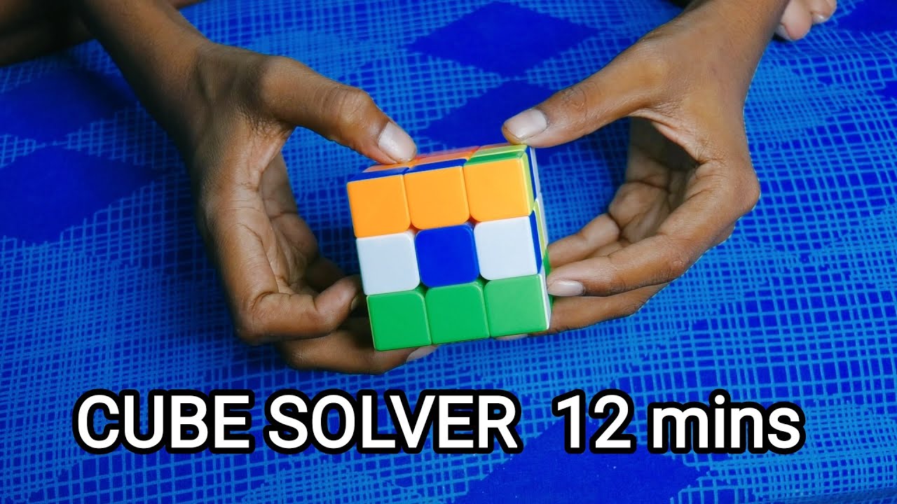 ASMR ⬛️ COSMIC SON  GAMES CUBE SOLVER finish 12 mins