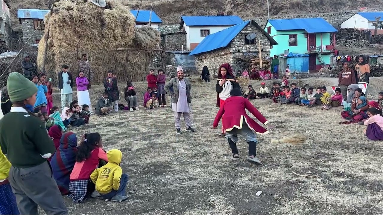 Forest fire | Social Awareness Drama | Sadak Natak at Khalanga, Jumla