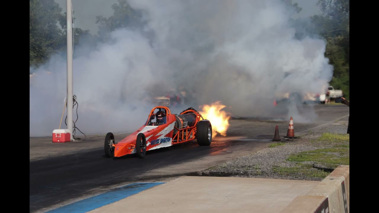 Dawn Perdue and the Wicked Sinsation Jet Dragster