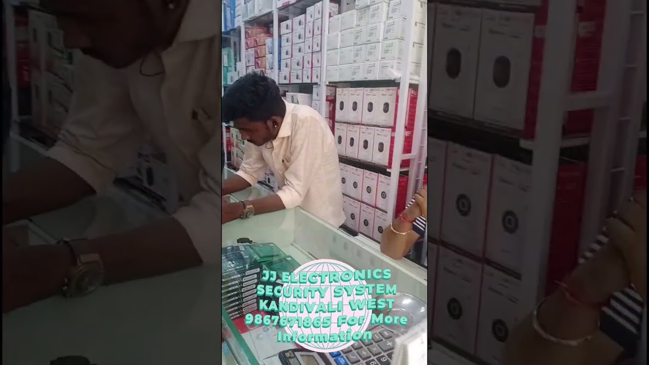 JJ ELECTRONICS SECURITY SYSTEMS New Shop Open in Kandivali 