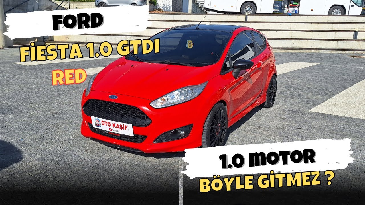 Bu Küçük Araba Böyle mi Gidiyor?! | Ford Fiesta 1.0 GTDi Red Edition