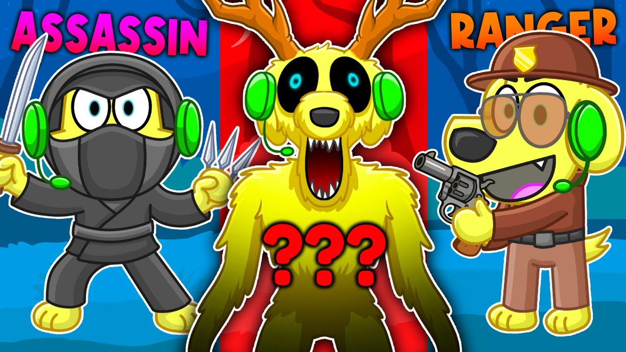Surviving 99 NIGHTS as ALL OP CLASSES in Roblox Forest!