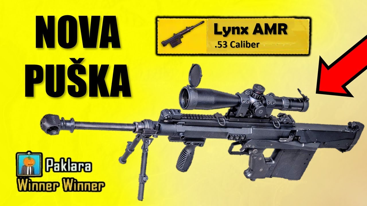 PUBG - Nova puška LYNX AMR ubija iz jednog metka + Novi Quad motori