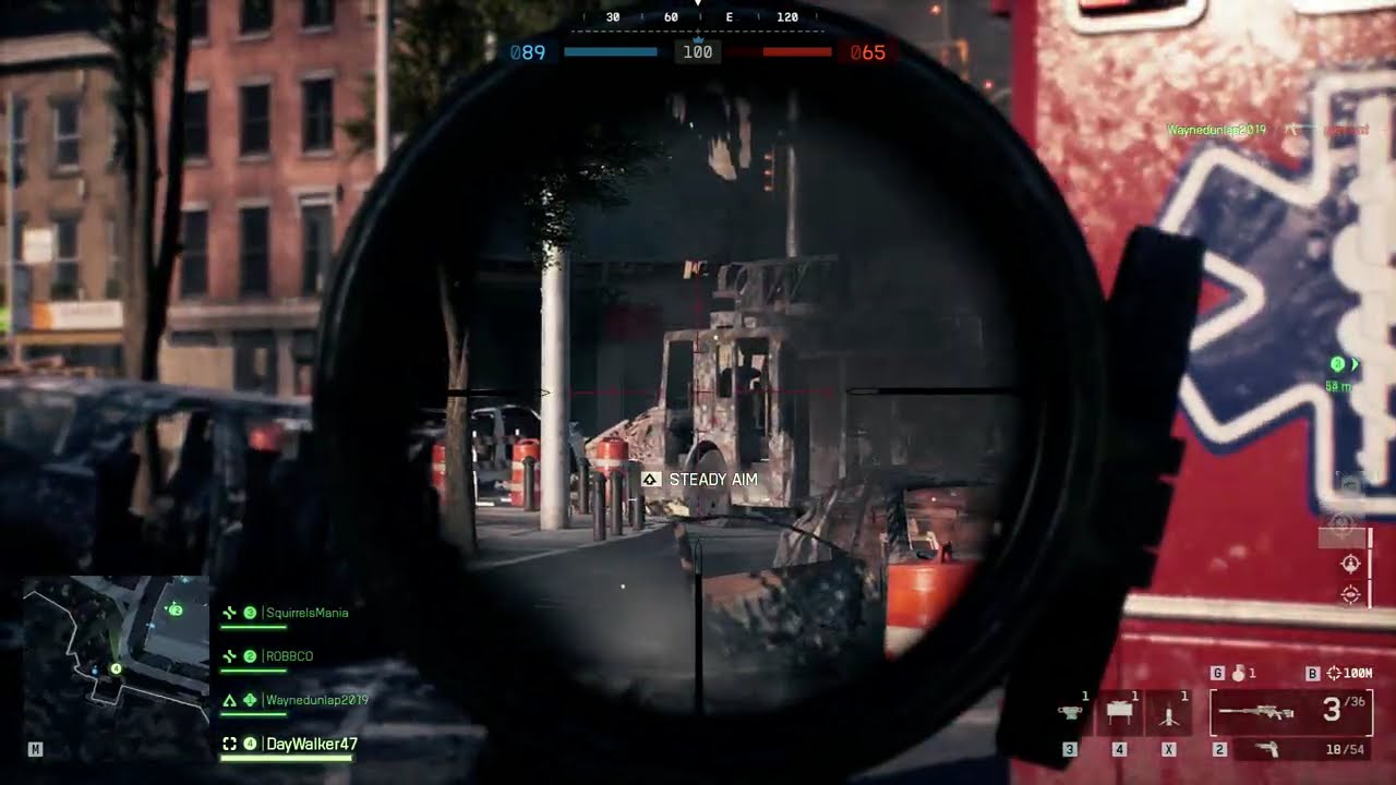 Deadly Accuracy: Sniper Shots in Urban Combat