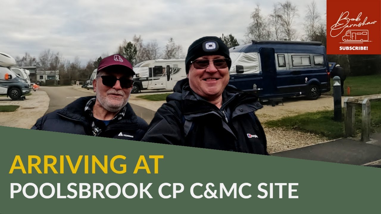 Arriving At Poolsbrook Country Park Caravan And Motorhome Club Site