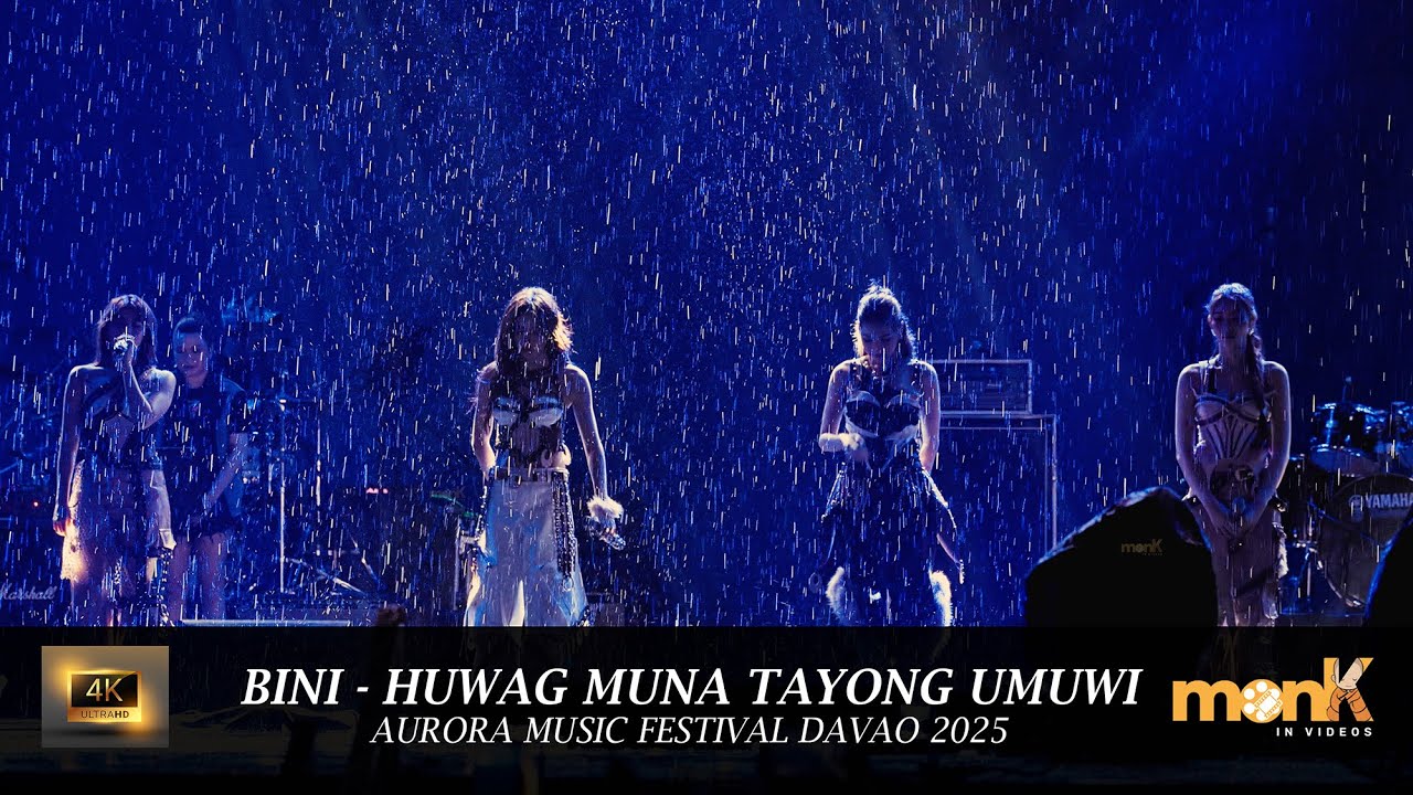 BINI - Huwag Muna Tayong Umuwi  [4K][LIVE][AURORAMUSICFESTIVALDAVAO2025]